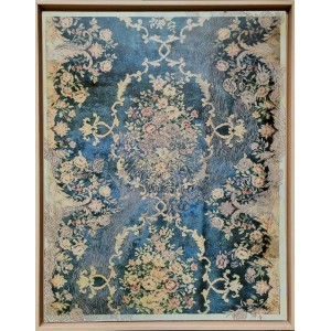 Iman Ahmed, 32 x 26 Inch, Woodcut, Abstract Painting, AC-IAHM-001